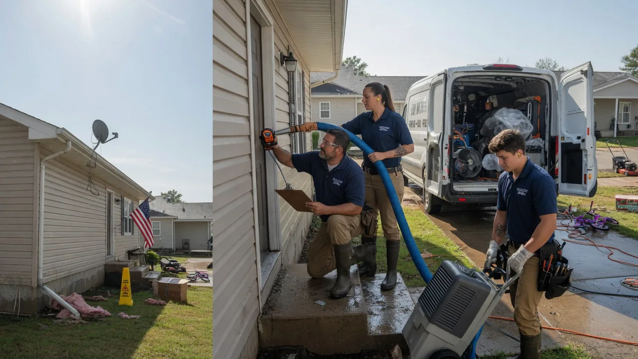 Ceiling Water Damage Restoration in Princeton, IA near me