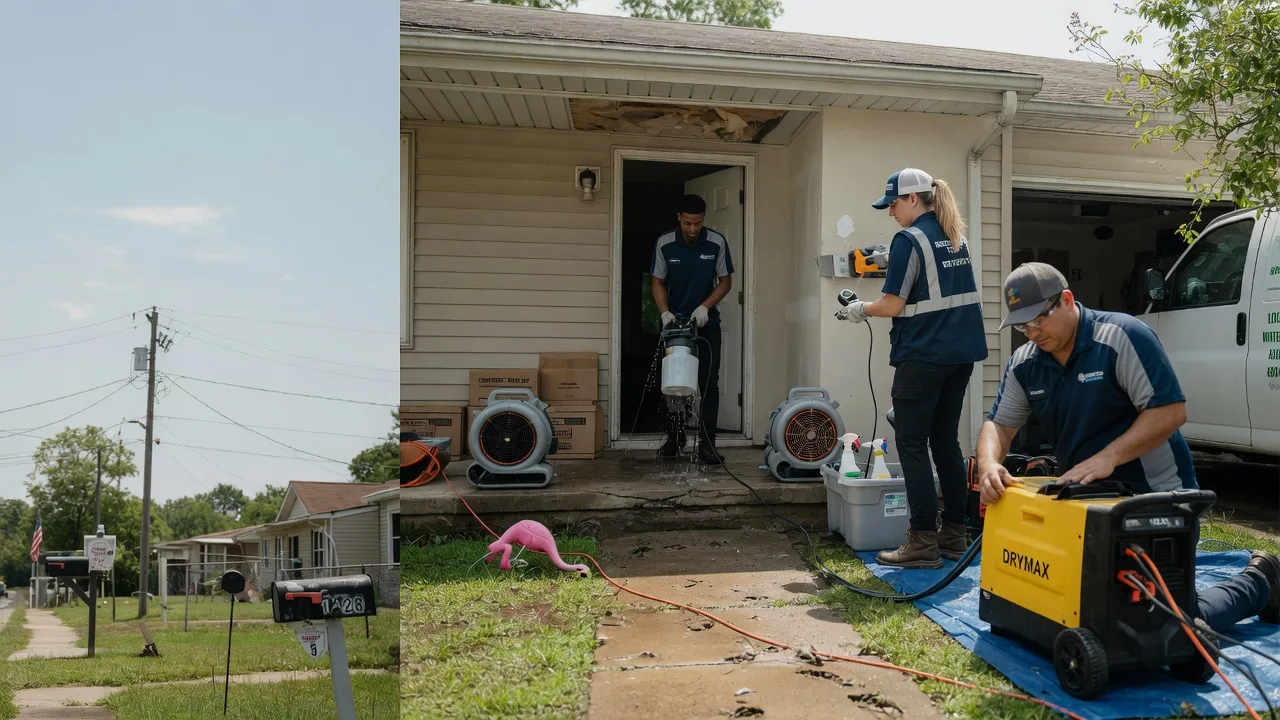 Storm Damage Water Removal in Princeton, IA near me